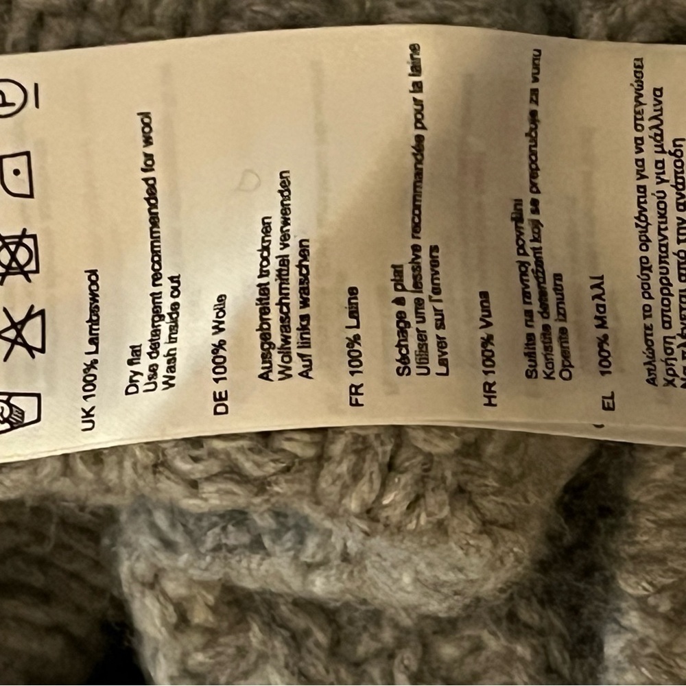 NWOT Barbour 💯 Wool Ursula Cable Knit Sweater - Picture 14 of 14